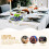 Supvox ceramic dessert bowl white smooth line 1 piece 6