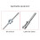 9Piece Left Hand Metric Thread Die Set Mechanical Maintenance Professional Threading Tool for DIYer Projects Accessories 6