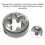 9Piece Left Hand Metric Thread Die Set Mechanical Maintenance Professional Threading Tool for DIYer Projects Accessories 8