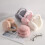 Warm Winter Earmuff Soft Plush Foldable Windproof Thicken Ear Fluffy Solid Color Elastic Ear Cover Head Accessory Beige 4