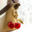 Cherry Bag Charm Keychain for Women - 1 Piece 5