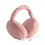 Warm Winter Earmuff Soft Plush Foldable Windproof Thicken Ear Fluffy Solid Color Elastic Ear Cover Head Accessory Light Yellow 6