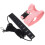 2Sets Flexible Pink Small Pet Leash and Adjustable Harness Set 3