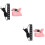 2Sets Flexible Pink Small Pet Leash and Adjustable Harness Set 7