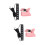 2Sets Flexible Pink Small Pet Leash and Adjustable Harness Set 8
