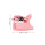 2Sets Flexible Pink Small Pet Leash and Adjustable Harness Set 9