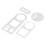 Office Supplies for Students Creative Drafting Rulers Multifunctional Geometric Ruler Drawing Template Measuring Tool Plastic Design Tools 7