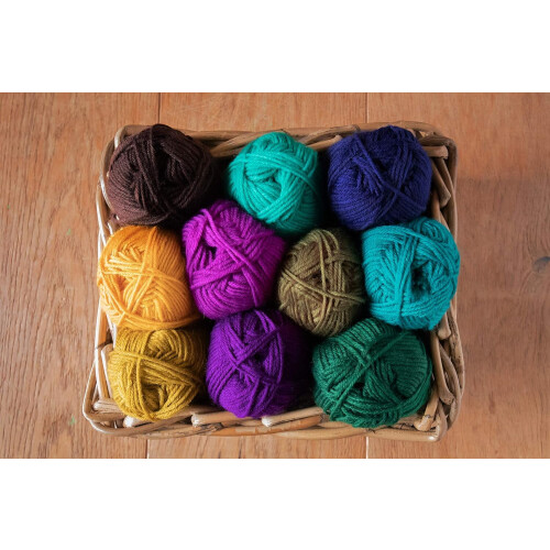 Crocheting Yarn Assorted Bulk Kit for Adults and Kids 1