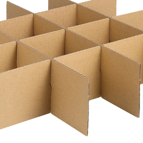 Storage Boxes For Glassware Paper Divider Grid Design 5Pcs 2