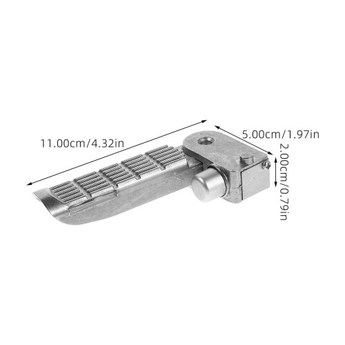 Motorcycle Footpegs Aluminum Alloy 1 Pair 1