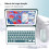Capa Splplus com caneta, teclado e mouse compatível com Samsung Galaxy Tab 5