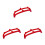 3St Rood Portemonnee Accessoire Frame Met Slot 7