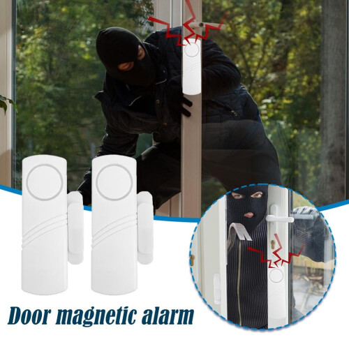 Wireless Plastic Door Window Alarm with High-Decibel 1