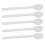 100PCS Plastic Fertilizer Spoons 2ml/1g Gardening Kitchen Tools 1