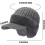 Baseball Beanie Fur-Lined Warm Knitted Hat with Ear Flaps 2