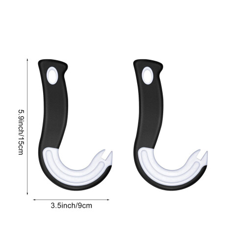 Easy Open Ring Pull Can Opener with No-Slip Grip – Compatible with Ring-Pull Cans, Protects Nails & Joints 2