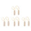 4Ensembles Couverts Toddler Beige Ppsu Danger Ergonomique 8