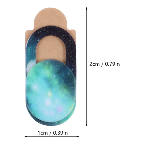 6pcs Webcam Covers with Creative Pattern for Privacy Protection Cover Slide 1