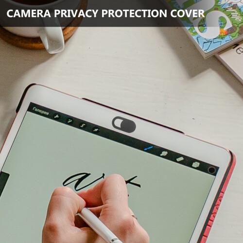 6pcs Webcam Covers with Creative Pattern for Privacy Protection Cover Slide 2
