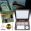 Wooden Watercolor Palette Box with Compartments 3