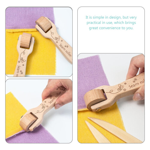 Quilting Seaming Cloth Roller Seam Roller Sewing Tool DIY Tool 14.5X4cm 1