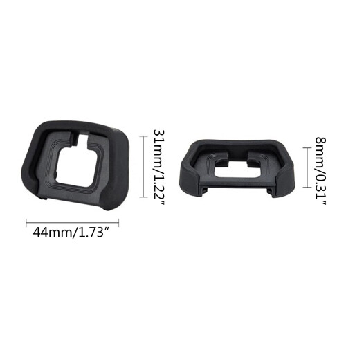 DK29 Eyecup Eyepiece Comfortable Wearing Camera Viewfinder Eyecup Blocking Stray Light Avoid Eye Fatigue Accurate Size 2