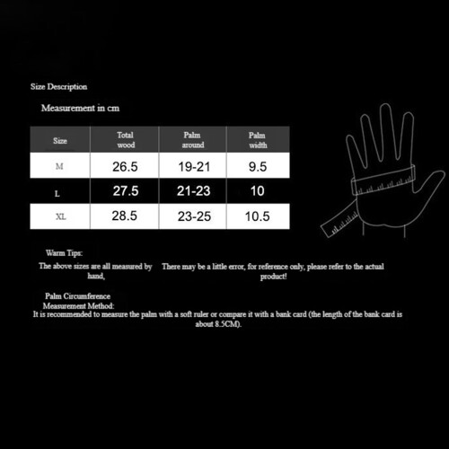 Thermal Ski Gloves Touchscreen-Compatible 1 Pair 1