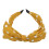 Tiara de bolinhas com laço largo, amarela, para meninas e mulheres. 6