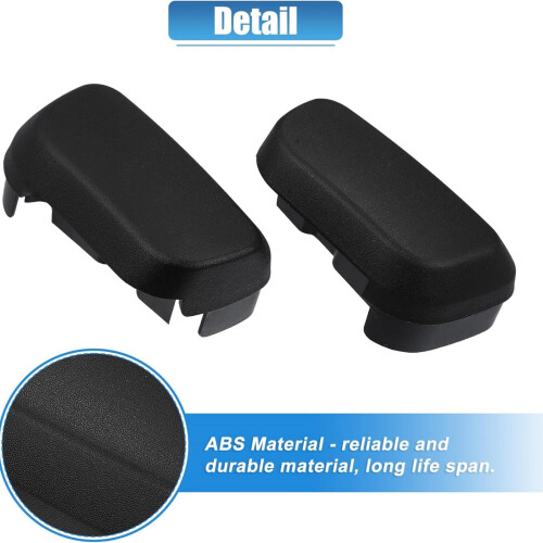 NATEFEMIN Crew Cab Side Step End ABS Direct Replacement For Dodge Ram 1500 2500 Crew Cab Compatible Year Models 2