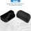 NATEFEMIN Crew Cab Side Step End ABS Direct Replacement For Dodge Ram 1500 2500 Crew Cab Compatible Year Models 4