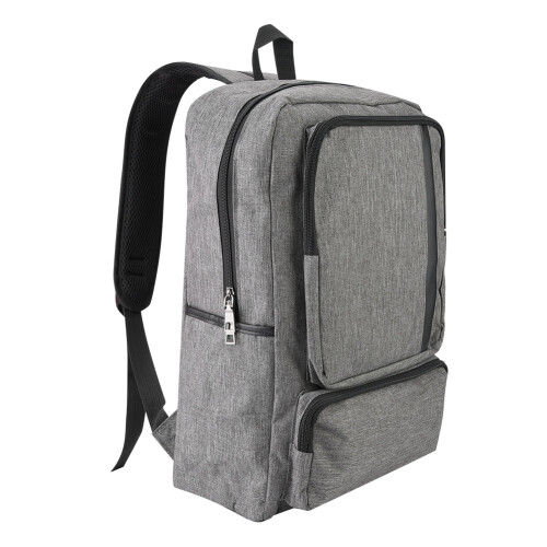 Compact Travel Backpack, Durable Polyester Fabric, Large Storage Space for Electronics and Essentials, Built-in USB Charging Port, Comfortable Back 2