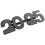 4Pcs Practical ABS 2025 Glasses New Year Costume Accessory 2