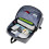 Compact Travel Backpack, Durable Polyester Fabric, Large Storage Space for Electronics and Essentials, Built-in USB Charging Port, Comfortable Back 8