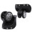 Large Hole Wheel Casters for Suitcase Replacement PP+PET, Approx. 400g 10