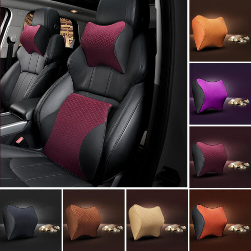 Space Memory Foam Car Support Οσφυϊκή Υποστήριξη Αυτοκινήτου Μαξιλάρι Αυχένα Αυτόματο 1