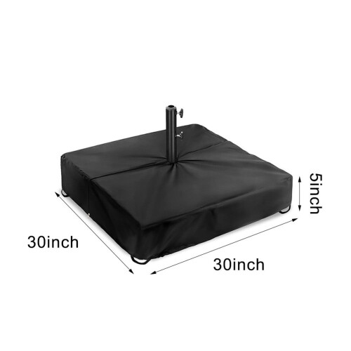 Capa protetora impermeável para base de guarda-sol de jardim. 2