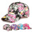 Women's Floral Baseball Cap Sun Shade Adjustable 2