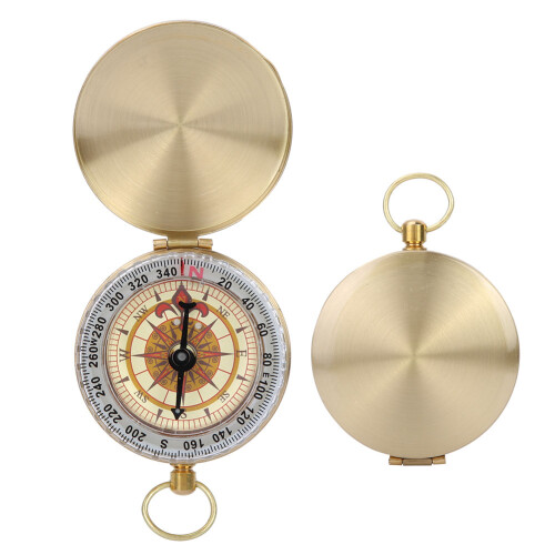 Survive And Thrive: Copper Compass With Waterproof Design And Night Navigation Features 1