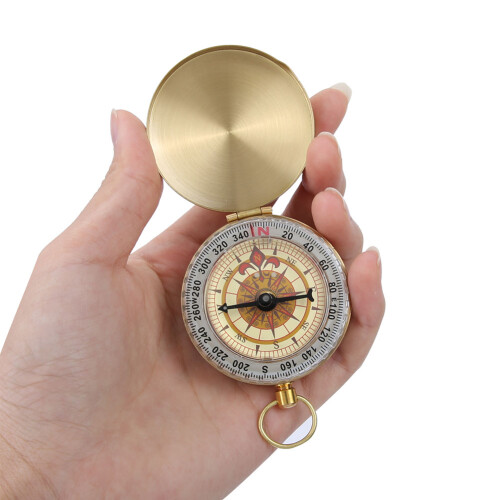 Survive And Thrive: Copper Compass With Waterproof Design And Night Navigation Features 2