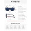 Γυαλιά ηλίου Aviator Square Polarized UV400 Unisex 4