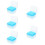 500Pcs Lightweight Transparent Filter Pipette Tips for Scientific Use 10