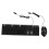 Ergonomic Wired Gaming Keyboard and Mouse with LED Lighting in Black 7