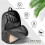 Mochila Macaco 17 polegadas, Mochila Macaco de Desenho Animado, Grande Capacidade 3
