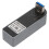 Usb Hub For Laptop Rotatable USB 3.0 Hub Grey ABS 1Pcs 6