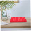 Versatile Red Coin Organizer Plastic Container with Grids for Multiple Coin Types 4