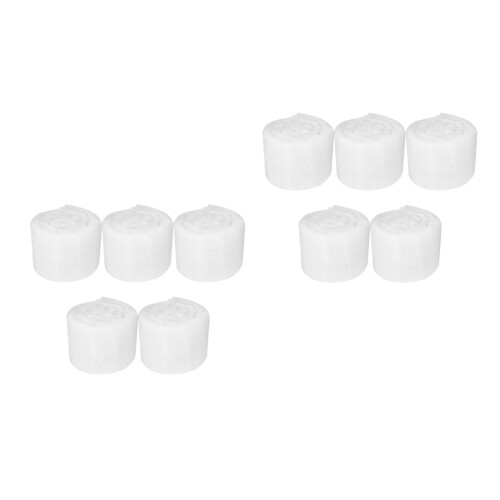 10 Pcs Foam Sponge Filter White Filler 2