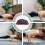 1Pc Foldable Black Abdominal Mat Cotton Cushion for Sit Up Training 6