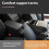 PU Leather Car Armrest Organizer 4-in-1 with Cup Holder 5
