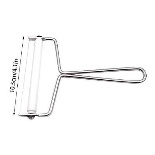 2pcs Stainless Steel Cheese Scraper Set – Multi-Function Butter & Cheese Slicer, Compatible with Baking Tools 2