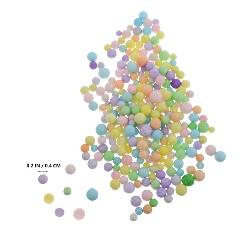 Micro Polystyrene Balls Bean Bag Filler Assorted Color 100g 1